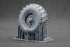 ScaleX WM 35008S Kamaz 4310 Sagged wheel set (for ICM) 1/35